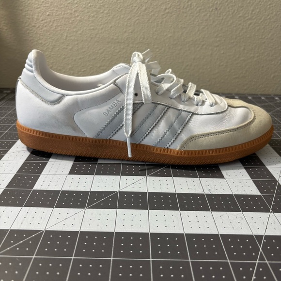 Adidas Sambas OG White Casual Sneakers - Picture 7 of 12